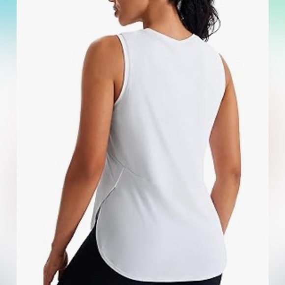 Joyspels Ice Silk Workout Tanks Size XL Black and White - Picture 4 of 11